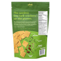 Back of Real Phat Foods Keto Almond Flour Crackers Rosemary - Keto Almond Flour Crackers - High Protein Crackers - Egg White Crackers