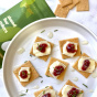 Lifestyle 2 of Real Phat Foods Keto Almond Flour Crackers Rosemary - Keto Almond Flour Crackers - High Protein Crackers - Egg White Crackers