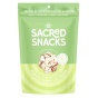 Front of Sacred Snacks Popped Lotus Seeds Wasabi - Lotus Seed Snacks - Popped Seeds - Popped Water Lily Seeds