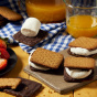 Lifestyle 1 of Schar Gluten-Free Honeygrams Chocolate - Schar Canada - Honey Graham Crackers - Gluten Free Honey Graham Crackers