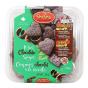Front of ShaSha Co. Snap Cookies Mint Chocolate - Shasha Bread Co - Shasha Snap Cookies - Mint Chocolate Cookies