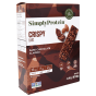 Simply Protein Gluten Free Crispy Snack Bars Dark Chocolate Almond, 4 Pack