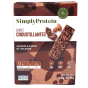 Simply Protein Gluten Free Crispy Snack Bars Dark Chocolate Almond, 4 Pack