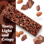 Simply Protein Gluten Free Crispy Snack Bars Dark Chocolate Almond, 4 Pack