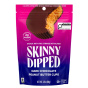 Front of Skinny Dipped Dark Chocolate Peanut Butter Cups - Healthy Peanut Butter Cups - Healthy Reeseās Cups - Sugar Free Peanut Butter Cups
