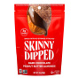 Front of Skinny Dipped Almonds Peanut Butter Dark Chocolate - Chocolate Almonds - Chocolate Covered Almonds - Dark Cocoa Almonds