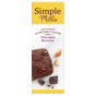 Side of Simple Mills Gluten-Free Soft-Baked Almond Flour Bars Chocolate Brownies, 5 Bars