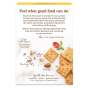 Back of Simple Mills Grain-Free Almond Flour Crackers Sun-Dried Tomato & Basil, 120g