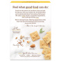 Back of Simple Mills Grain-Free Almond Flour Crackers Rosemary & Sea Salt, 120g