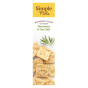 Side of Simple Mills Grain-Free Almond Flour Crackers Rosemary & Sea Salt, 120g