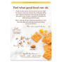 Back of Simple Mills Grain-Free Almond Flour Crackers Farmhouse Cheddar, 120g