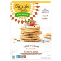 Front of Simple Mills Organic Seed Flour Crackers Everything, 120g