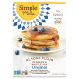 Front of Simple Mills Grain-Free Almond Flour Baking Mix Pancake & Waffle, 303g
