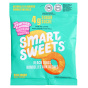 Front of SmartSweets Low-Sugar Peach Rings - Low Sugar Gummy - Gummy Peach Rings - Less Sugar Candy