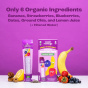 Sweet Nothings Organic Kids Smoothie Banana Berry, 6 Pack