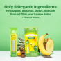 Sweet Nothings Organic Kids Smoothie Pineapple With Spinach, 6 Pack