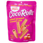 Front of Sun Tropics CocoRolls Salted Caramel Rolled Coconut Wafers, 100g
