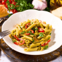 SOLENZI Gluten Free Artisan Pasta Green Pea Penne, 227g - High Protein Noodles, Pasta With Protein