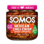 Front of SOMOS Foods Salsa Macha Mexican Chili Crisp Mango Pineapple