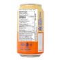 Nutrition of Spindrift Soda Orange Vanilla - Real Fruit Soda - Gluten Free Sparkling Soda - No Added Sugar Soda