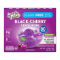Front of Simply Delish Keto Natural Black Cherry Flavour Jel Dessert, 18g