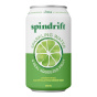 Front of Spindrift - Spin Drift Sparkling Water - Flavoured Sparkling Water - Lime Sparkling Water