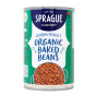 Front of Sprague's Baked Beans - Sprague Beans - Canned Bake Beans