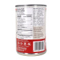 Back of of Sprague Organic Tomato Red Pepper Soup, 411g