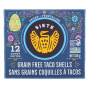 Front of Siete Grain Free Taco Shells - Gluten Free Taco Shell - Paleo Taco Shells - Vegan Taco Shells