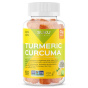 Front of SUKU Vitamins Anti Inflammatory Tumeric Curcuma Gummies Lemon Lime - Vitamins For Inflammation In Joints - Natural Anti Inflammatory Supplements - Turmeric Benefits