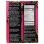 Back of Sweetwell Keto Bar Ginger, Sesame & Dark Chocolate, 5 Bars