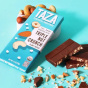 Taza Chocolates Organic Dark Chocolate Unrefined Fair Trade Chocolate Triple Nut Crunch