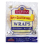 Toufayan Bakeries 9” Gluten Free Wraps Original Front of bag