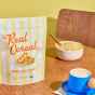 The Real Cereal Company's Organic Rice Crisps - Brown Rice Cereal - Crispy Brown Rice Ceral - Gluten Free Rice Krispies - Brown Rice Rice Krispies - Crisp Rice Cereal