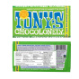 Front and Back of Dark Chocolate Almond Sea Salt