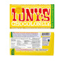 Front and Back of Milk Chocolate Honey Almond Nougat