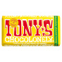Front of Tony's Chocolonely Milk Chocolate Honey Almond Nougat, 180g