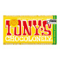 Front of Tony's Chocolonely Milk Chocolate Honey Almond Nougat - Fair trade chocolate Canada - Fair trade chocolate brands - Chocolate Fair trade
