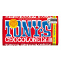 Front of Tony's Chocolonely Milk Chocolate - Fair Trade Chocolate - Best Milk Chocolate