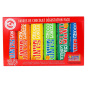 Front of Tony's Chocolonely Rainbow Tasting Pack, 6 Bars, 288g