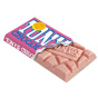 Lifestyle 2 of Tony's Chocolonely White Chocolate Raspberry Popping Candy - Fair Trade Chocolate - Best White Chocolate Canada