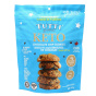 Front of Tutti Gourmet Vegan Keto Soft Baked Chocolate Chip Cookies
