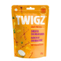 Front of Twigz Baked Craft Pretzels Smooth Cheddar Ranch - Pretzel Snacks - Pretzels Snacks - Baked Pretzels - Cheesy Pretzels