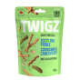 Front of Twigz Baked Craft Pretzels Zesty Dill Pickle - Twist Pretzels - Twigz Dill Pickle - Dill Pickle Pretzels