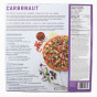 Back of Carbonaut Gluten-Free Pizza Meatless Stellar Supreme - Plant-Based Meat Pizza - Low-Carb Supreme Pizza - Keto-Friendly Pizza