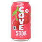French Front of Cove Soda Cove Drinks Gut Healthy Probiotic Soda Cherry - Prebiotic Soda Canada - Cove Soda Canada - Healthy Soda
