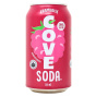 French Front of Cove Zero Sugar Probiotic Soda Raspberry - Cove Soda Canada -Healthy Soda - Cove Gut Healthy Soda