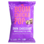 Front of Angie’s BoomChickaPop Dark Chocolate Flavored Drizzled Sea Salt Kettle Corn - Organic Popcorn - Gluten Free Popcorn - Popcorn Bag