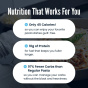 Lifestyle 1 of Miracle Noodle Egg White Noodle Egg White Pasta Low Carb High Protein Pasta Spaghetti