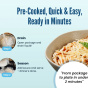 Lifestyle 2 of Miracle Noodle Egg White Noodle Egg White Pasta Low Carb High Protein Pasta Spaghetti